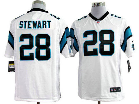 South Carolina Panthers 28 Stewart White Game Nike NFL Jerseys